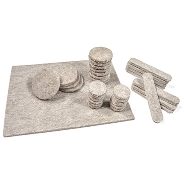 Convenience Concepts TruGuard Felt Pads, Tan, 33PK HI3242344 - main